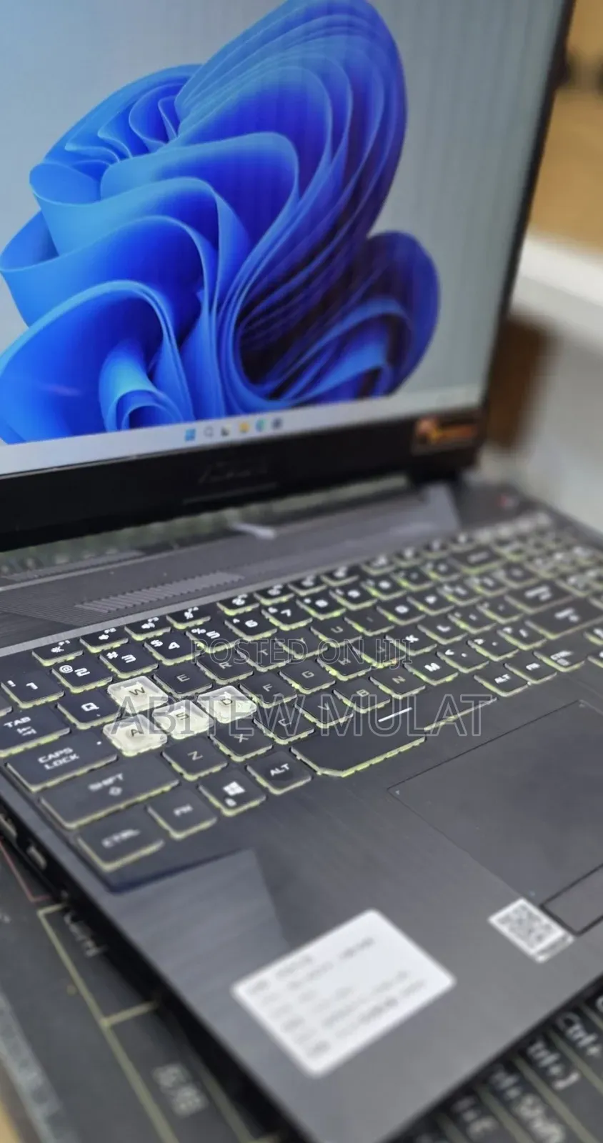 New Laptop Asus TUF Gaming A15 16GB AMD Ryzen 9 SSD 512GB