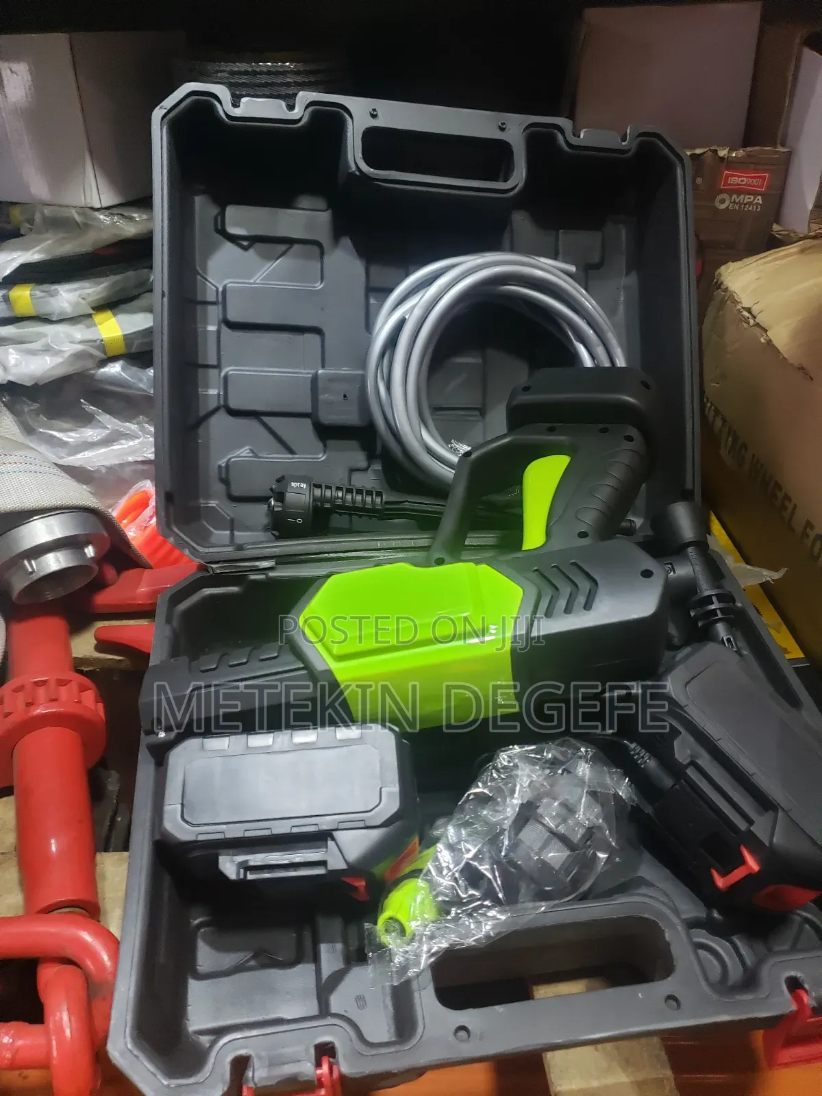 High Pressure Washer Is Designed for Portable Cleaning