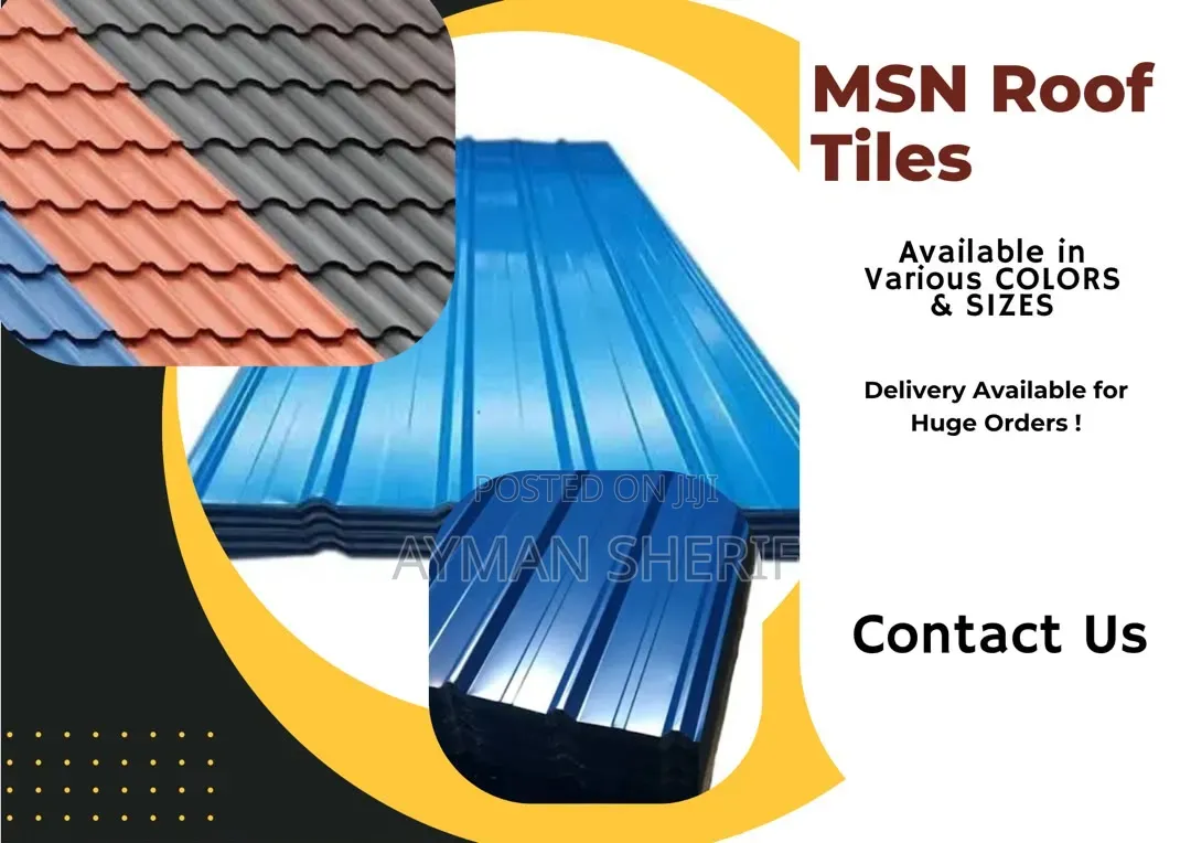 MSN Roof Tiles Rebars