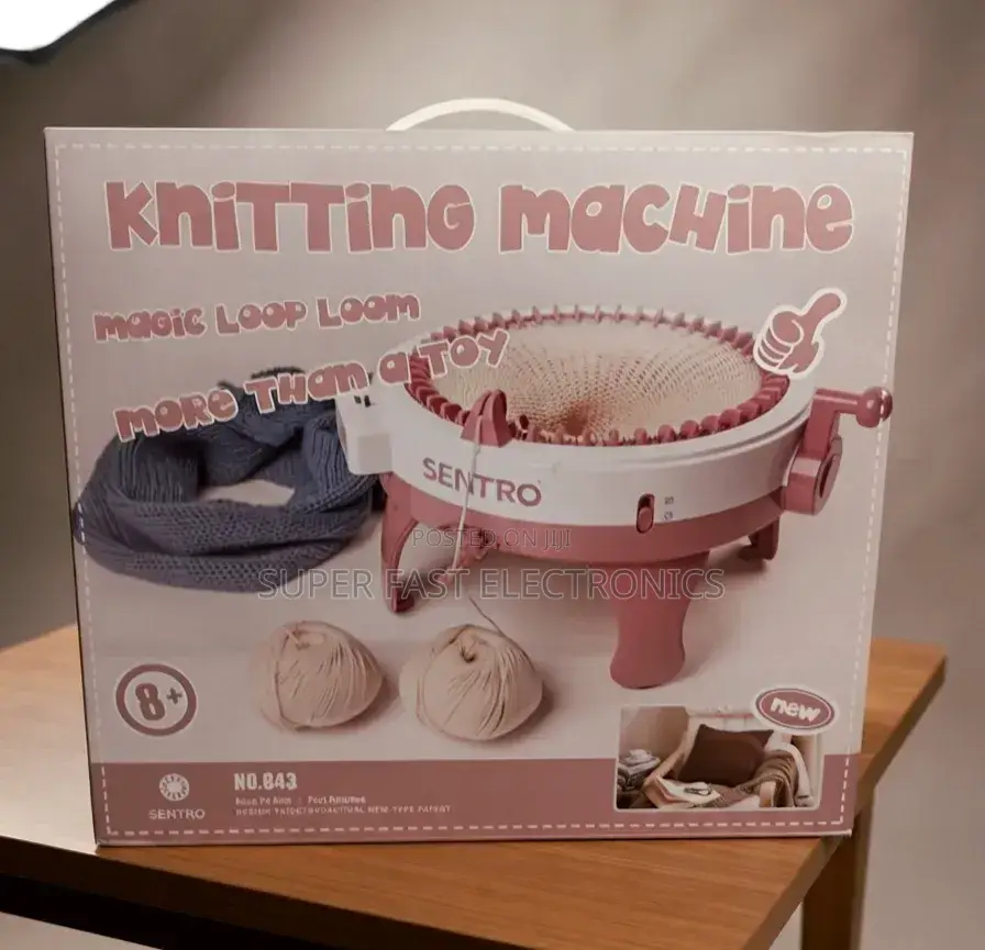 Sentro Knitting Machine No. 843 (Magic Loop Loom) – 48 Needles