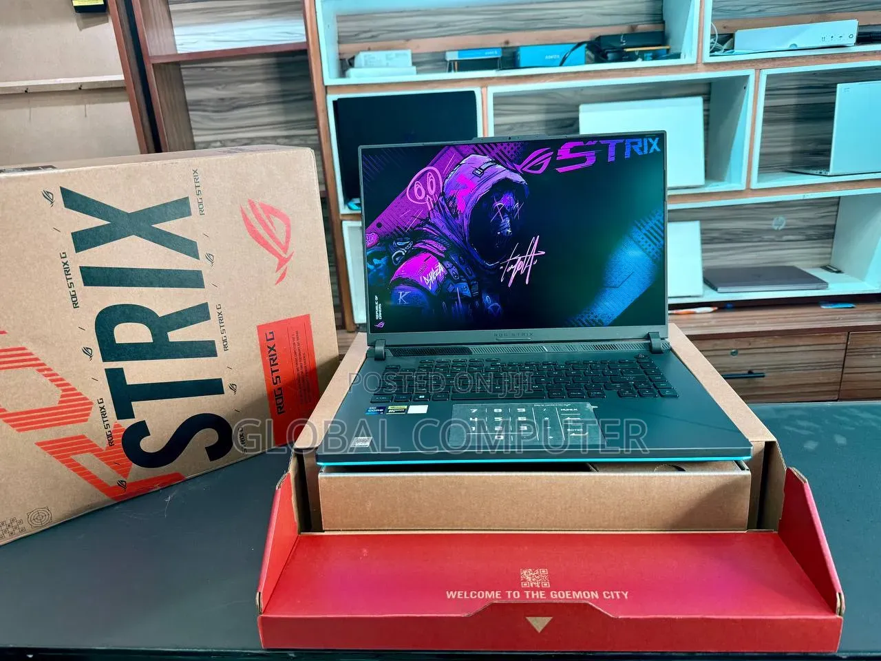 New Laptop Asus ROG Strix G16 G614 16GB Intel Core i9 SSD 1T