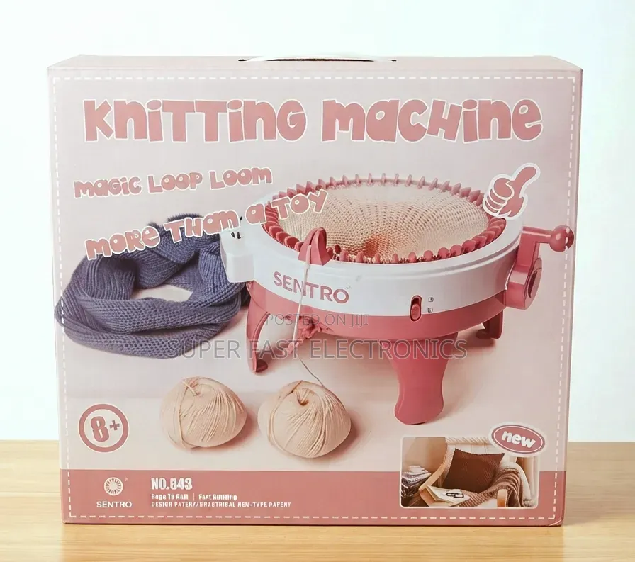 Sentro Knitting Machine No. 843 (Magic Loop Loom) – 48 Needles
