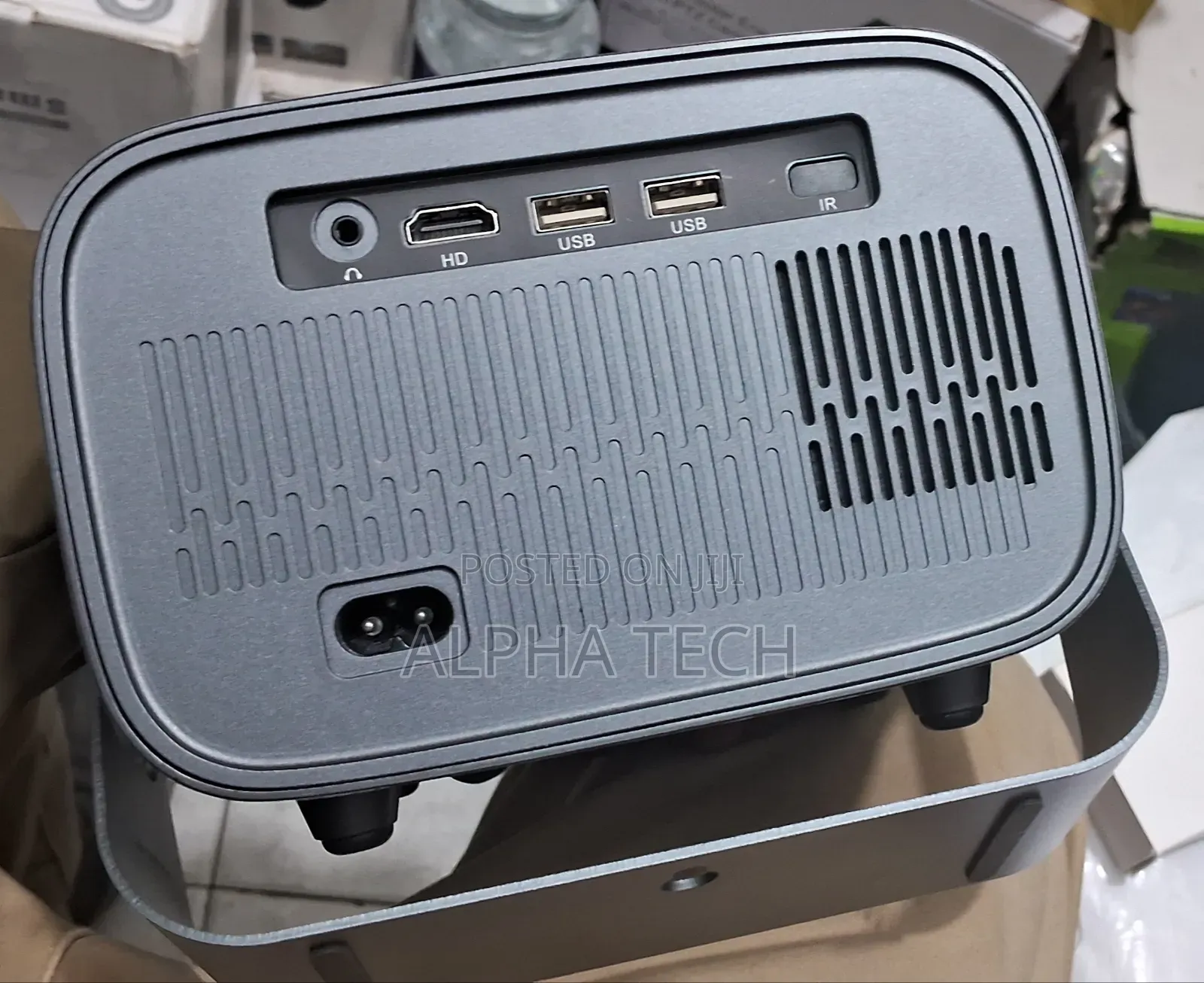 GEEK SPACE Smart Projector – Android 11 | Native HD | Support