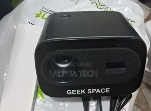 GEEK SPACE Smart Projector – Android 11 | Native HD | Support
