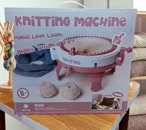Sentro Knitting Machine No. 843. Featuring 48 Needles, a Built