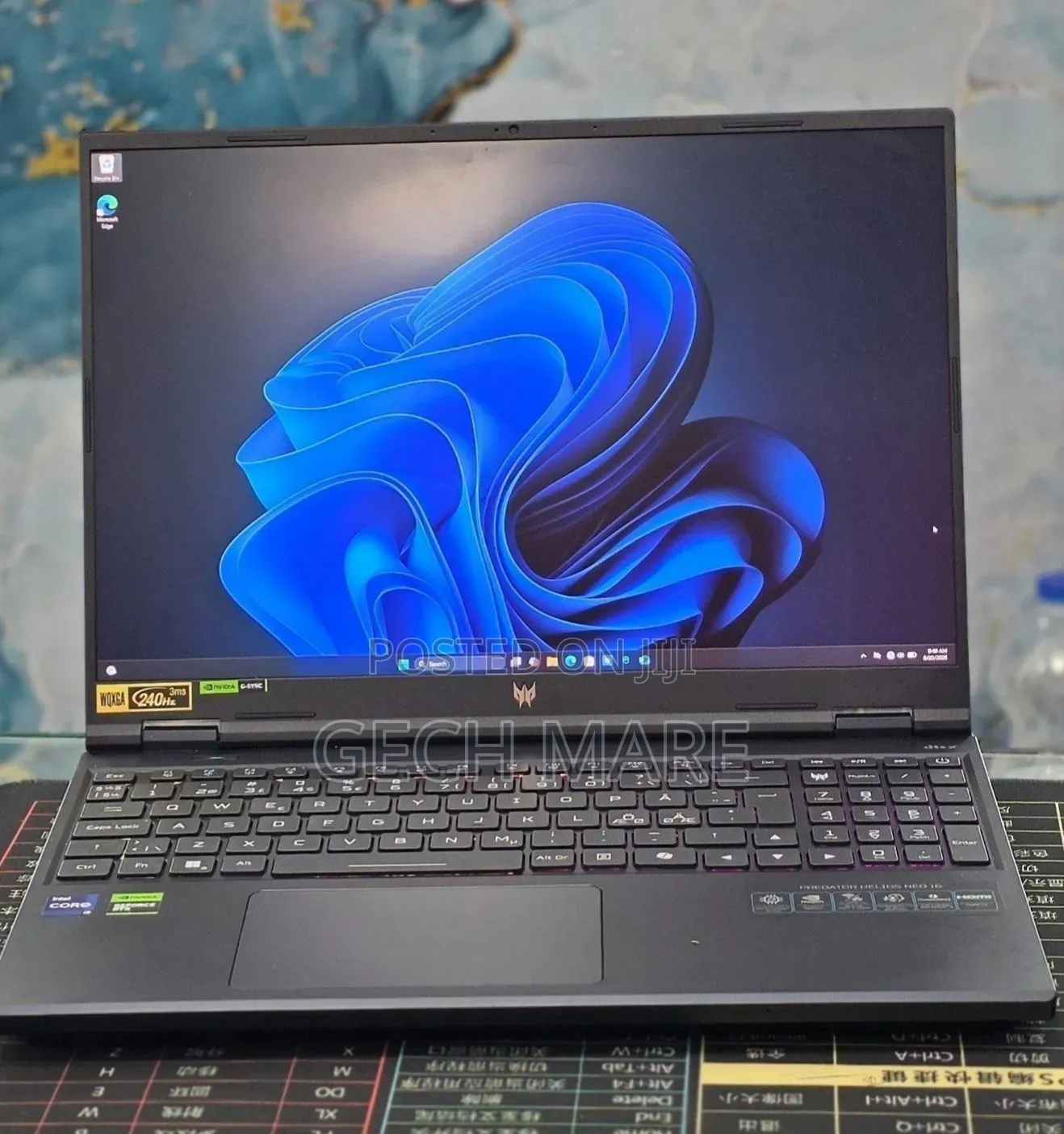 New Laptop Acer Predator Helios Neo 16 16GB Intel Core i9 SSD 1T