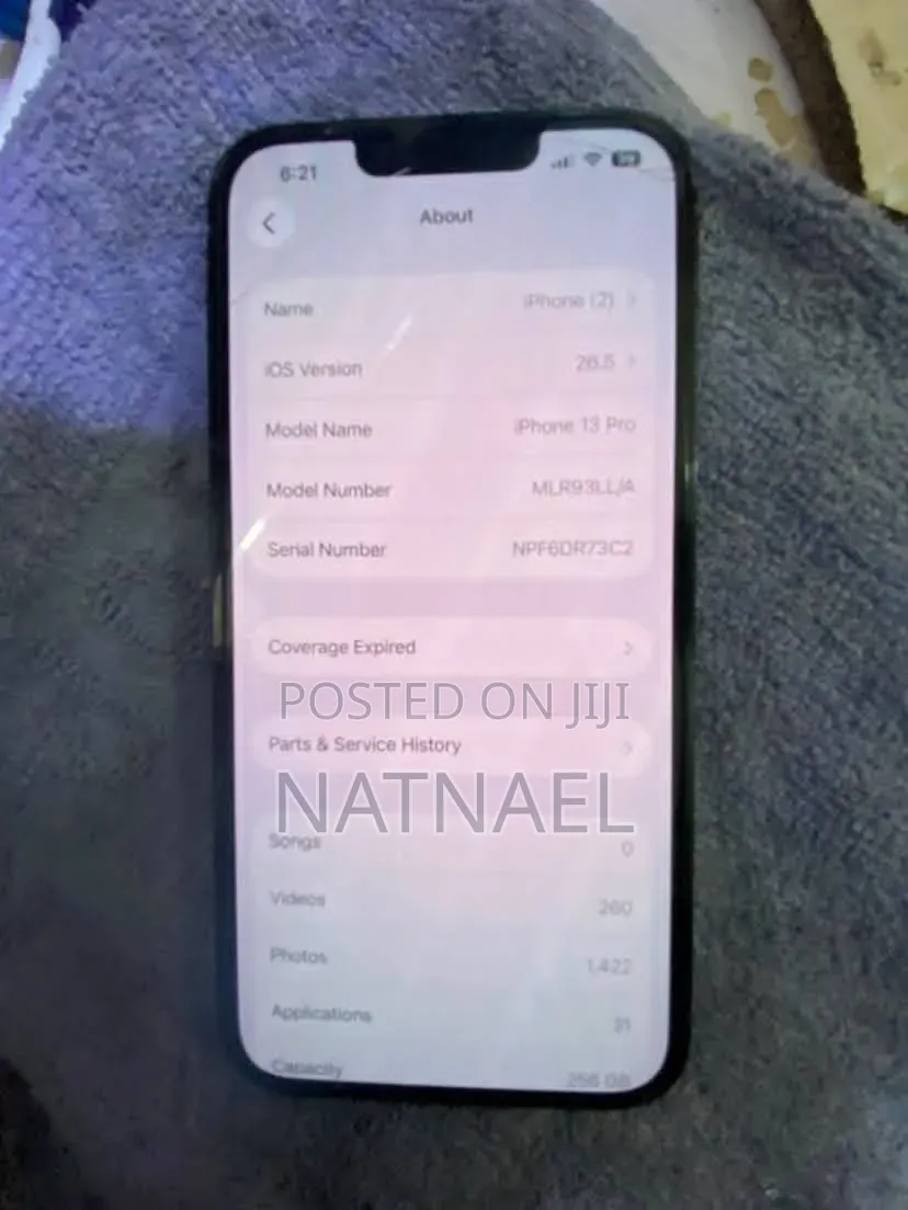 New Apple iPhone 13 Pro 256 GB Blue