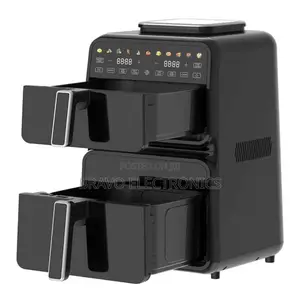  Sokany SK-10116 Double Air Fryer – 12.5L Premium Dual Basket Cooker