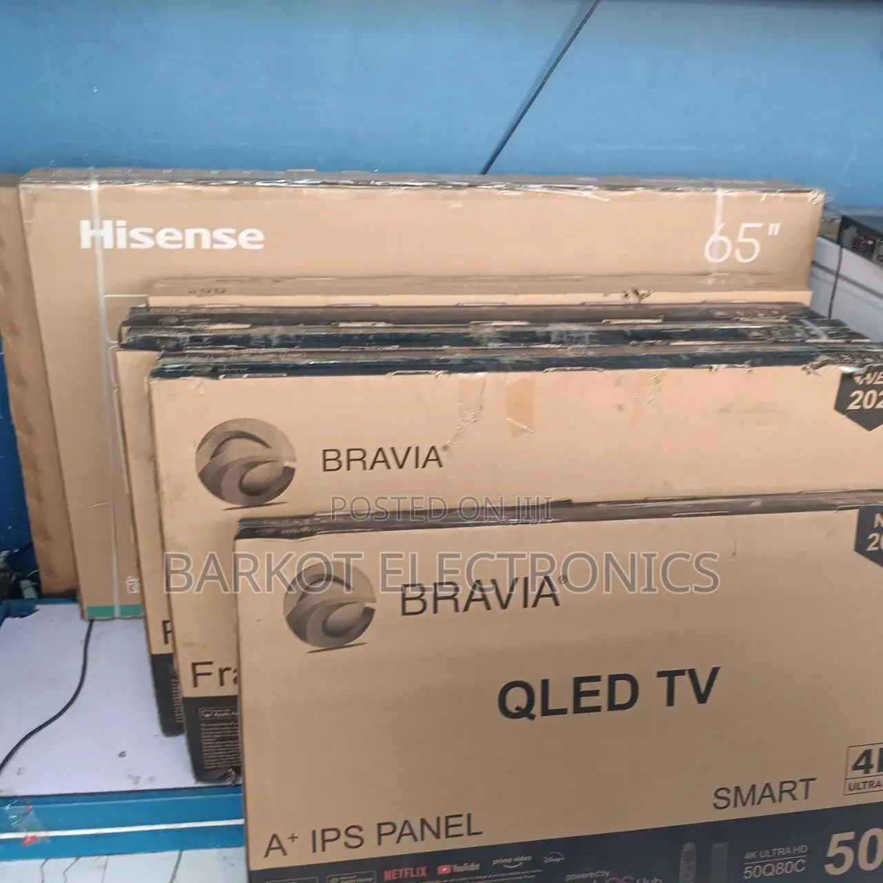 Hisense Smart Led TV 32 Inch Andraid Doubel Gelass 2026 Hifi