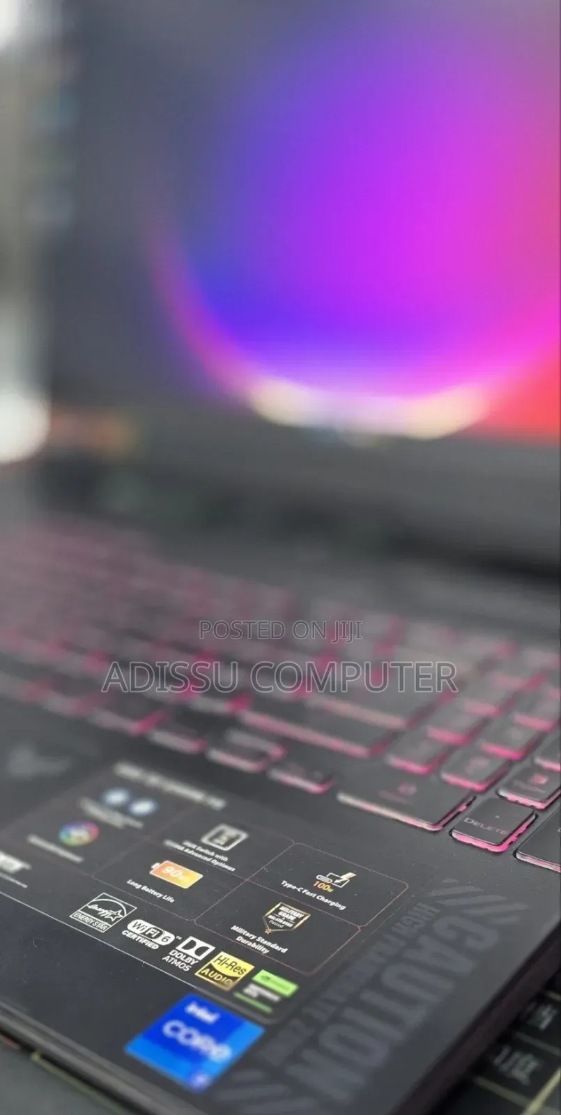 New Laptop Asus TUF Dash F15 16GB Intel Core i7 SSD 1T