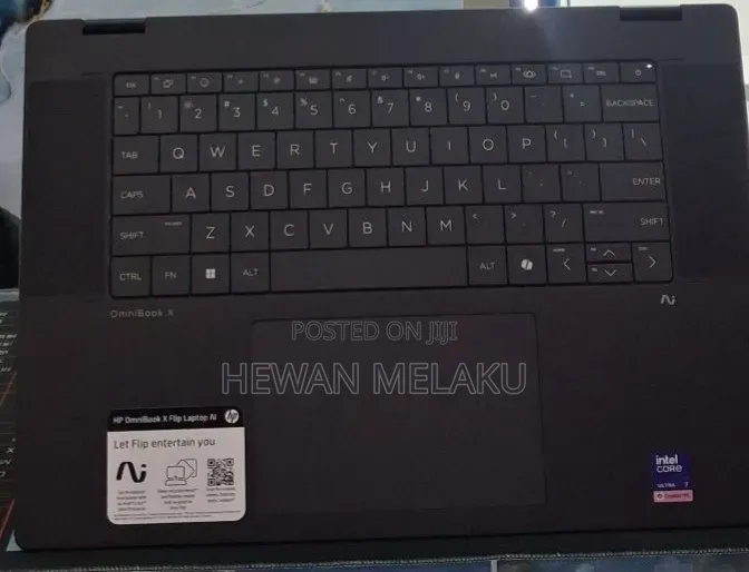 New Laptop HP OmniBook X Flip 16" 16GB Intel Core Ultra 7 SSD 1T