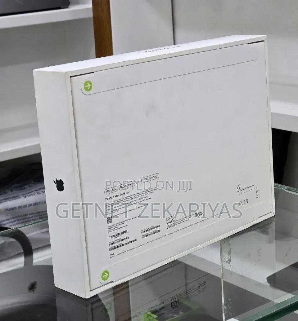 New Laptop Apple MacBook Air 2026 M5 16GB Apple M5 SSD 512GB