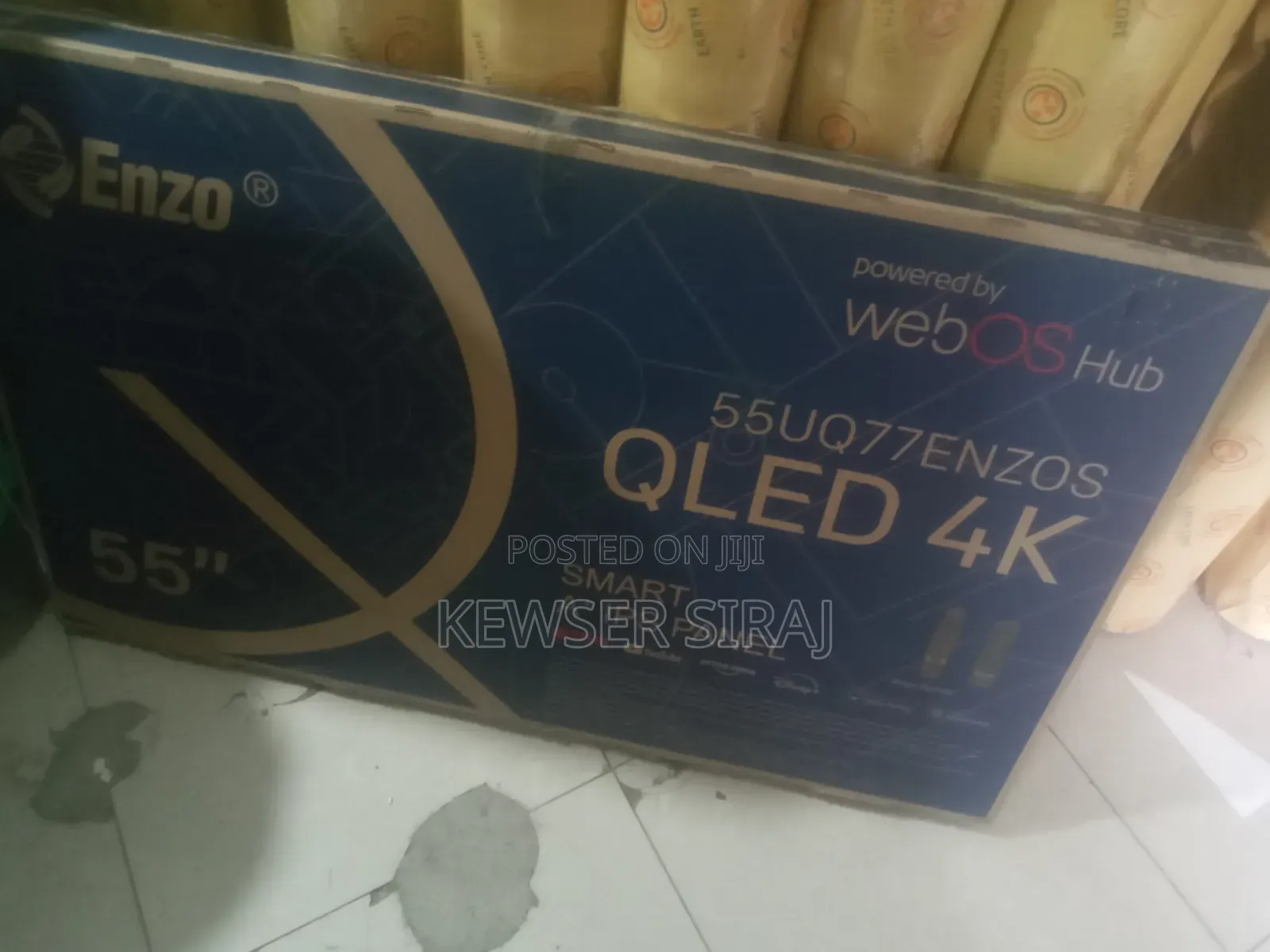 Enzo 55inch TV Qled Smart TV