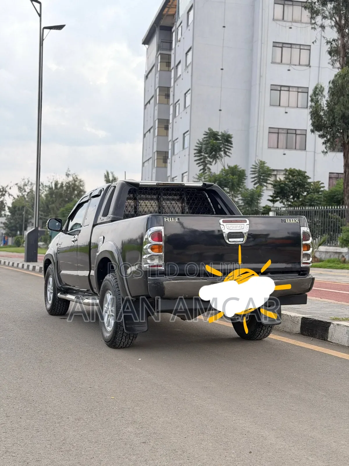 Toyota Hilux 2008 Black