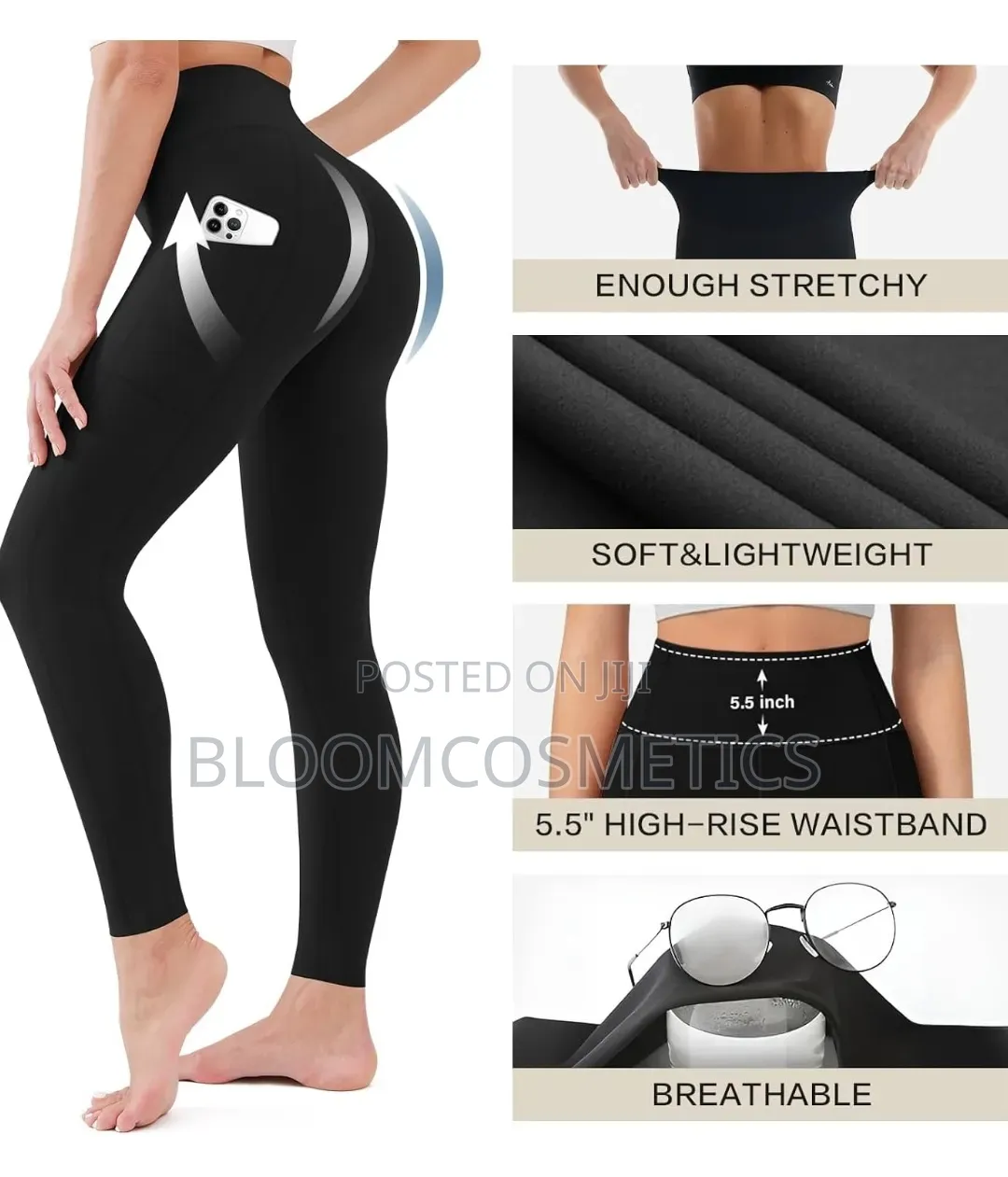 Soft and So Stretchable and Non See Through Leggings