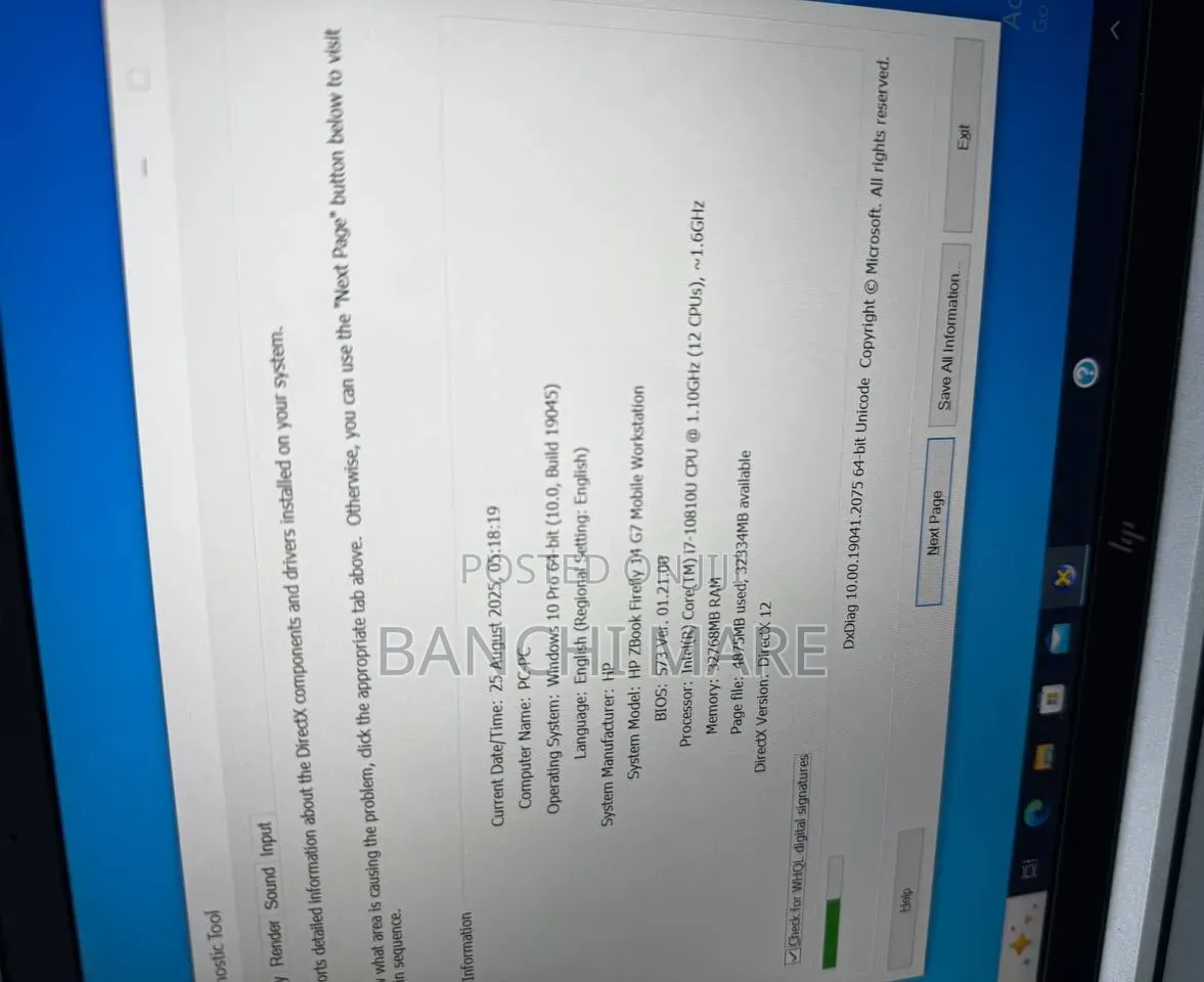 New Laptop HP ZBook 14 32GB Intel Core i7 SSD 512GB