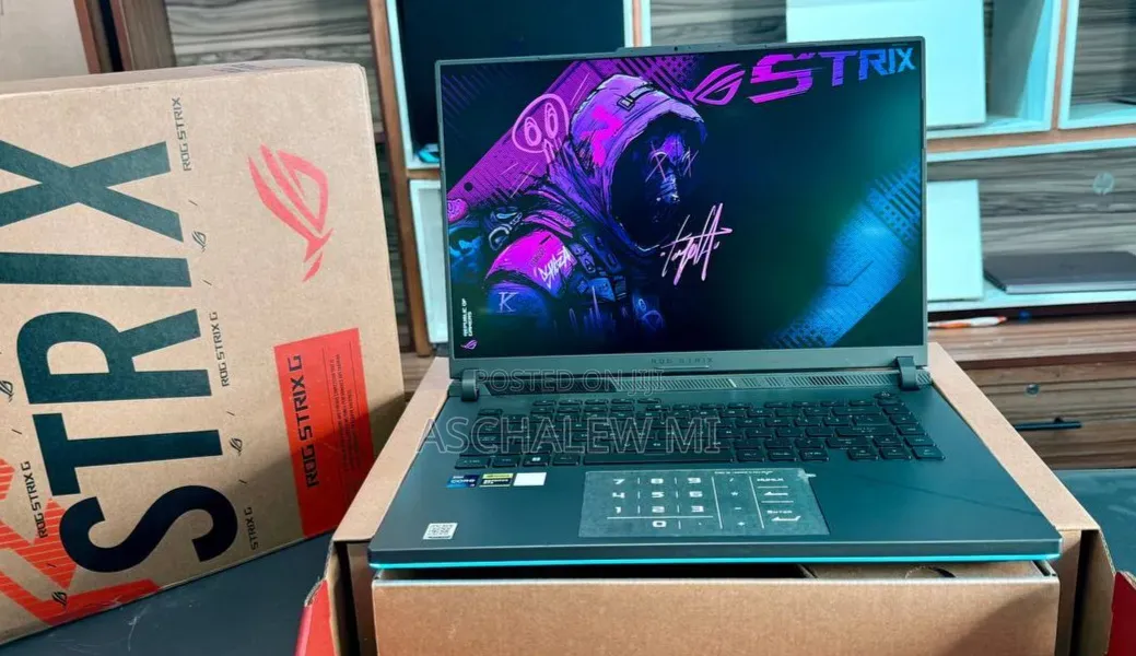 New Laptop Asus ROG Strix G16 G614 16GB Intel Core i9 SSD 1T