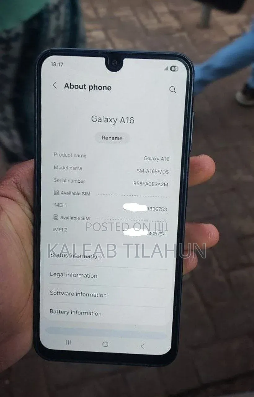 Samsung Galaxy A16 128 GB Gray