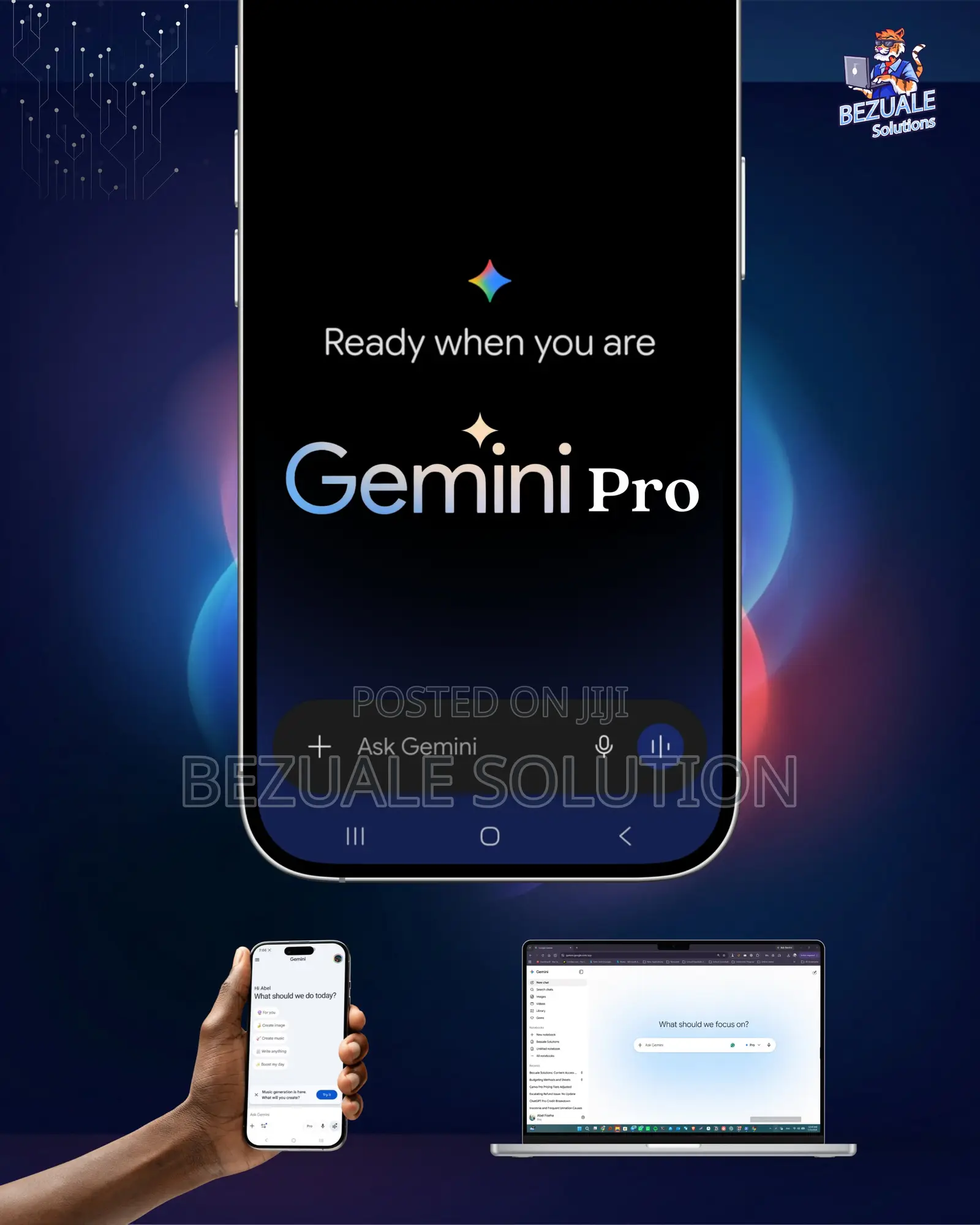 Gemini Pro Subscription Setup — 1 Month | ጀሚኒ ፕሮ