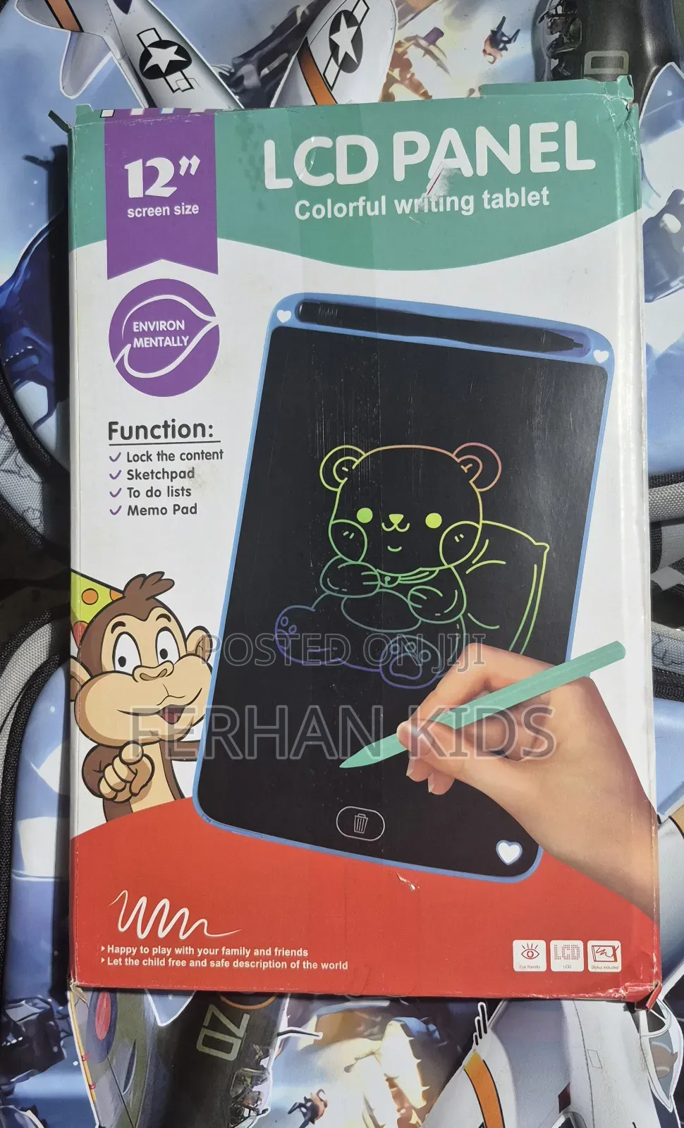 LCD Panel Writing Tablet Screen Size 12