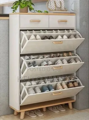 Shoe Rack Designed as a Drawer