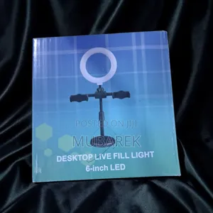 .6-Inch LED Ring Light Stand – Ultimate Content Creator Tabletop Kit
