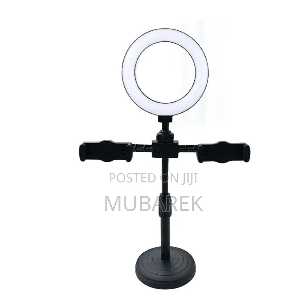 Desk Ring Light for Zoom Meetings, Video Calls Online Teaching