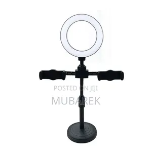 Desk Ring Light for Zoom Meetings, Video Calls Online Teaching