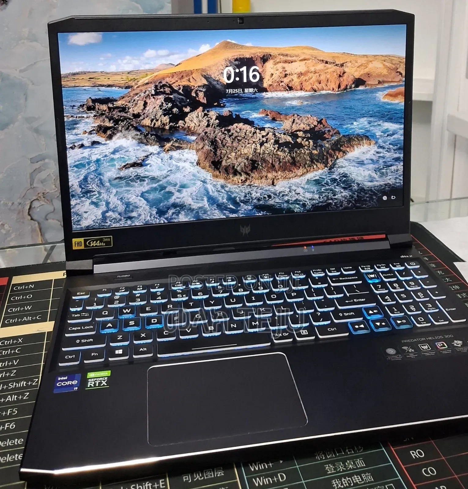 New Laptop Acer Predator Helios Neo 16 16GB Intel Core i9 SSD 512GB