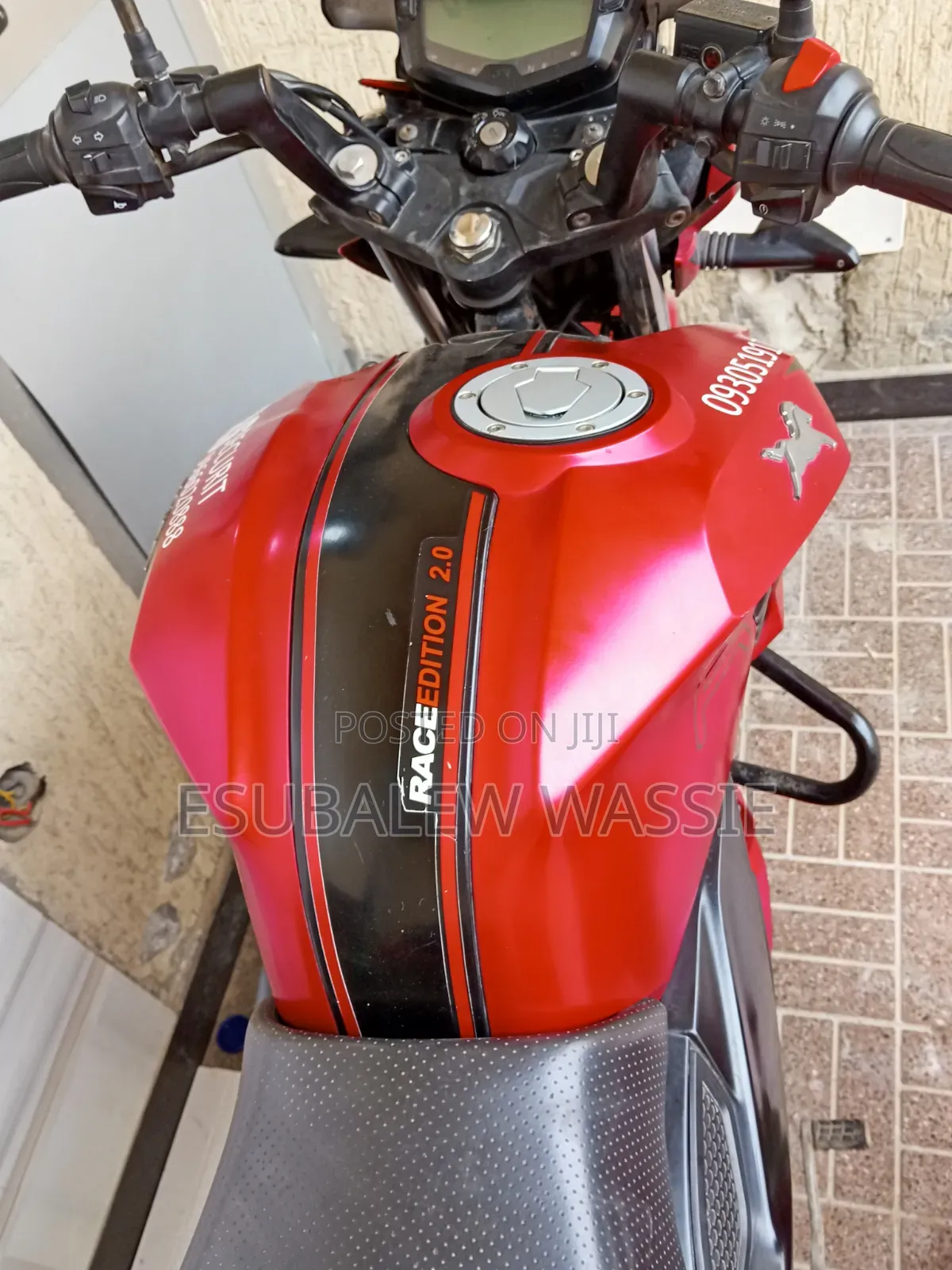 TVS Apache 180 RTR 2020 Red