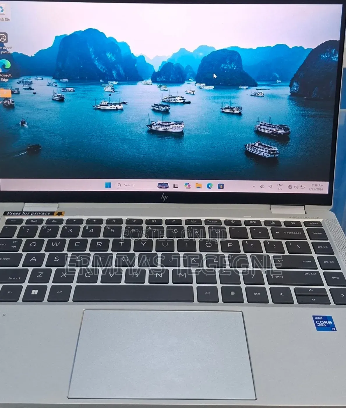 New Laptop HP EliteBook 840 16GB Intel Core i7 SSD 512GB