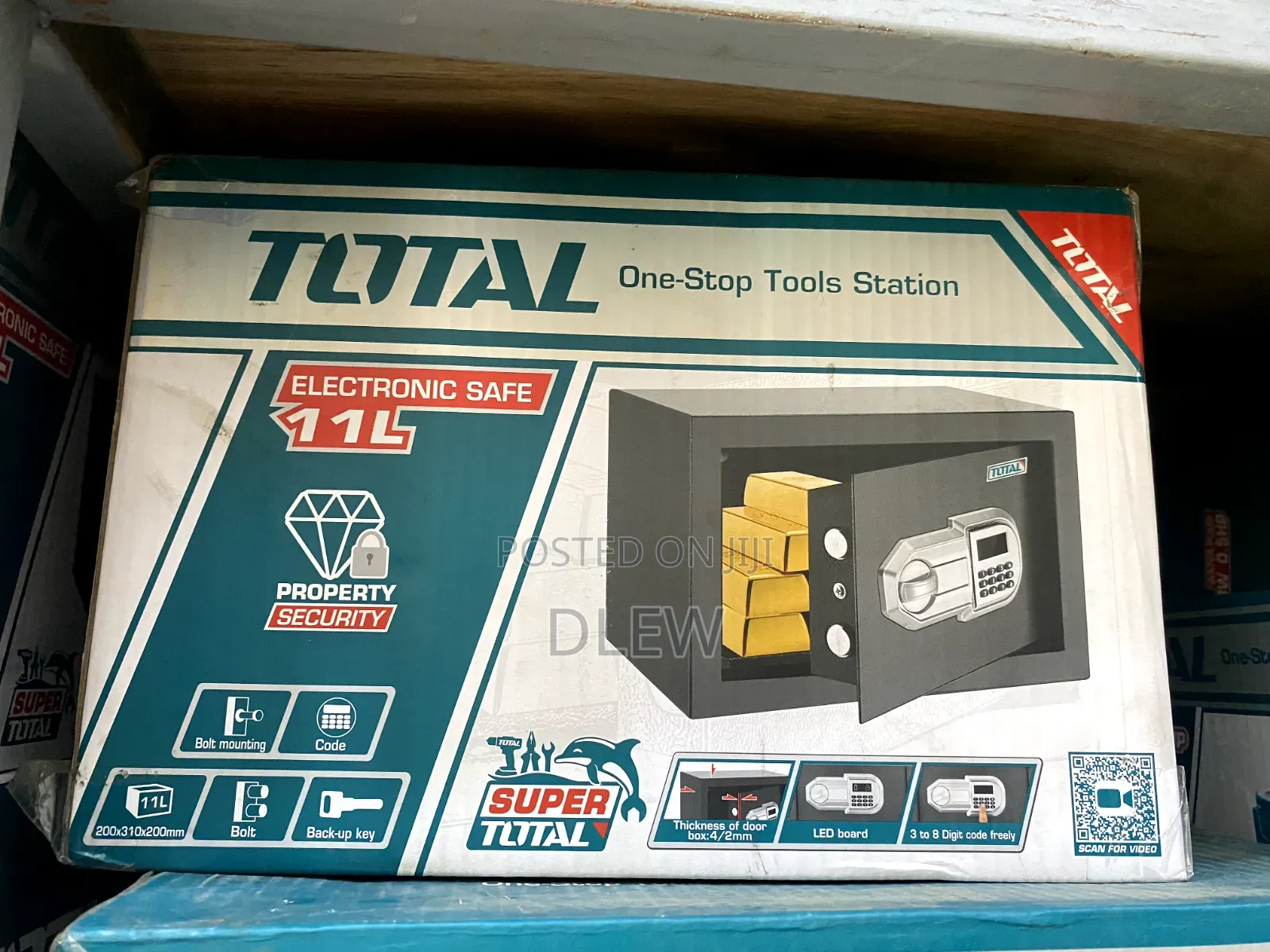 Total Electronic Ssafe 11Lካዝና