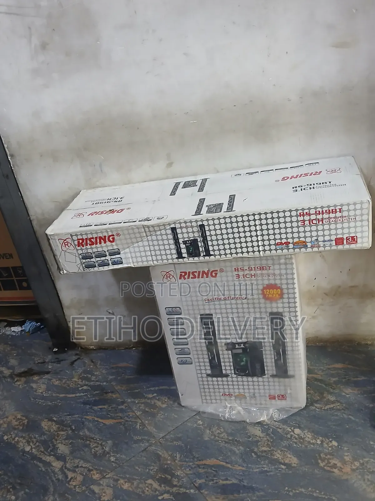 ￼ This Box Contains a Rising RS-919BT Computer Speaker System, Featu