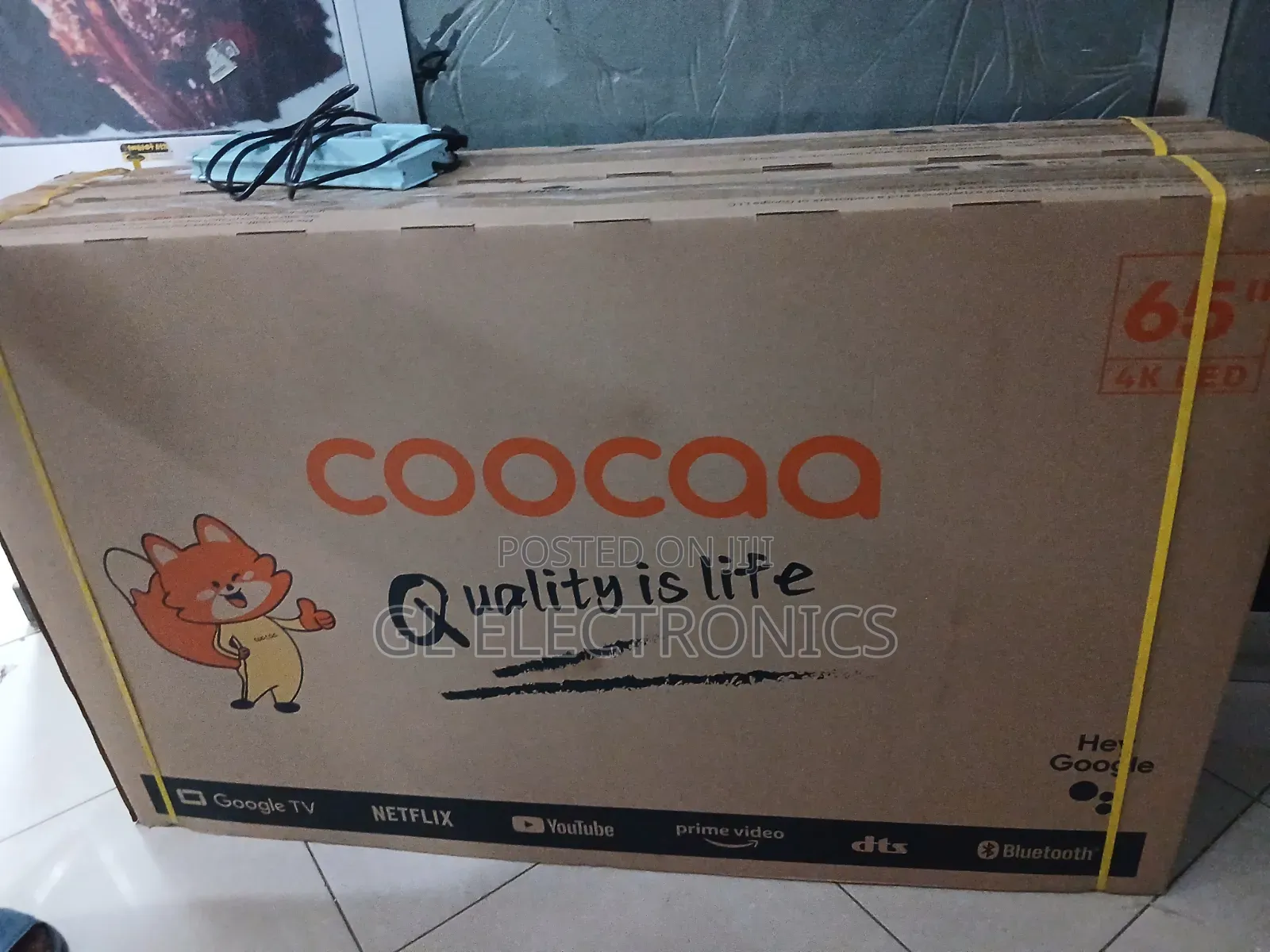 Coocaa TV 65 Inch quality.is Life