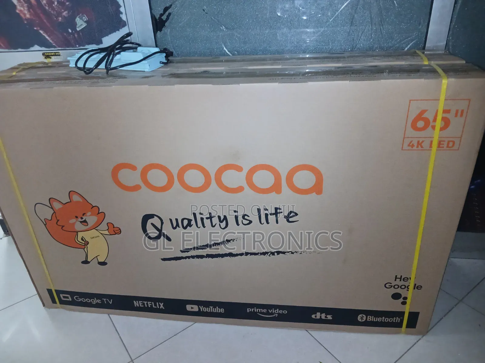 Coocaa TV 65 Inch quality.is Life