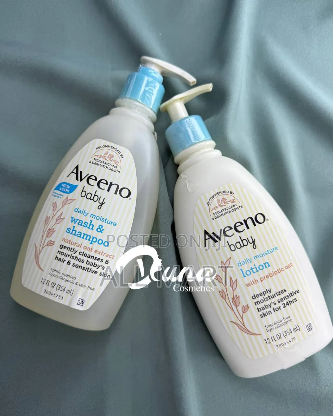 Aveeno Baby Daily Care Wash Shampoo And Lotion