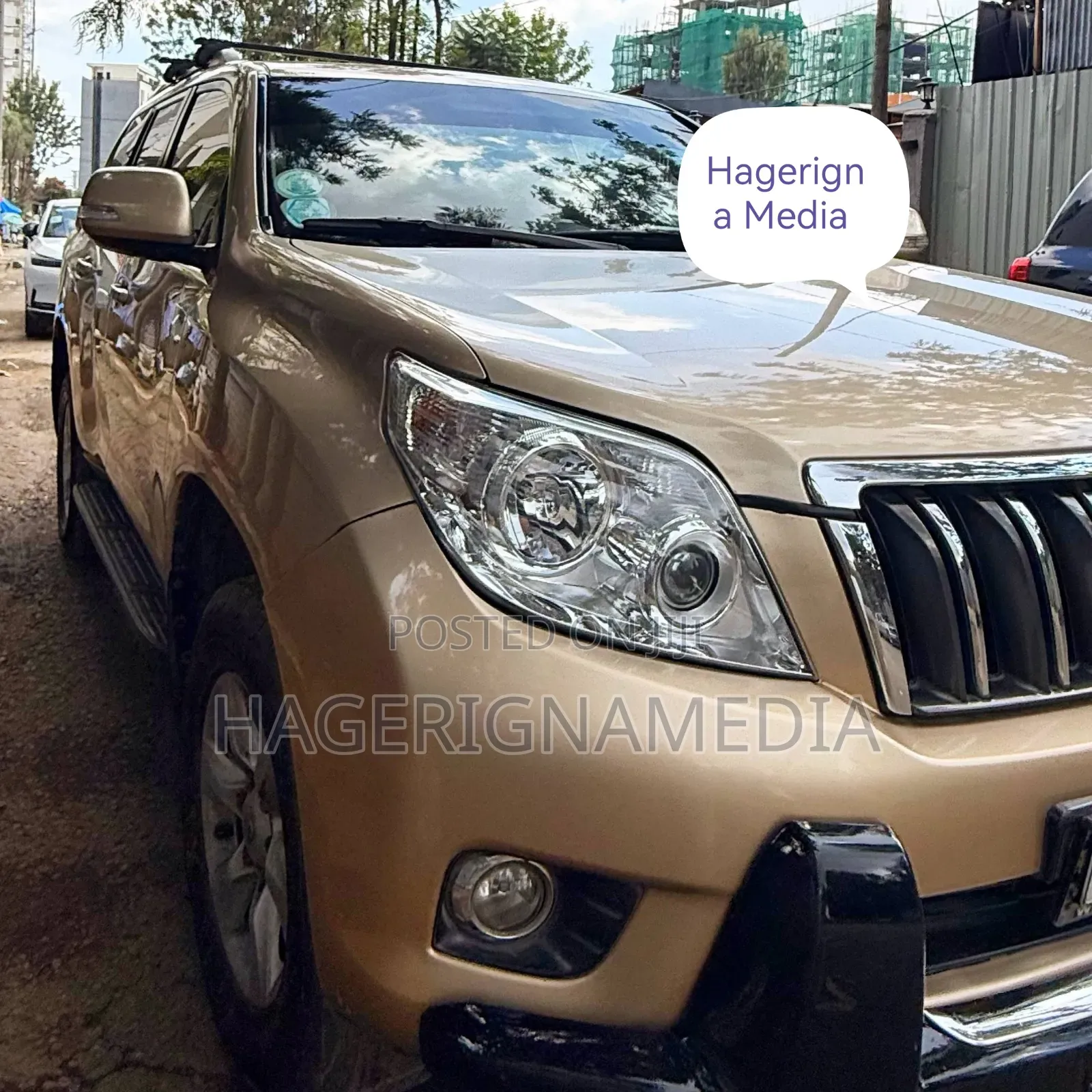 Toyota Land Cruiser Prado 2010 Gold