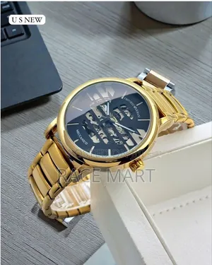 Emporio Armani Meccanico Skeleton Watch