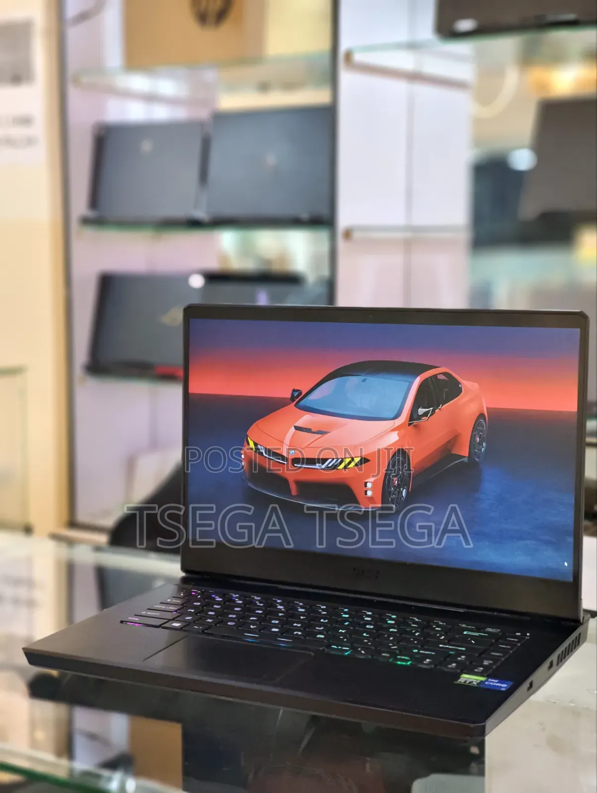 New Laptop MSI GP66 LEOPARD 10UG 16GB Intel Core i7 SSD 512GB
