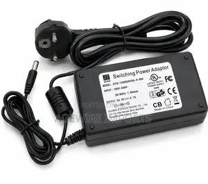 24v 2.5a 60w AC/Dc Switchingpoweradapterwithdcbarrelplugandeupowercord