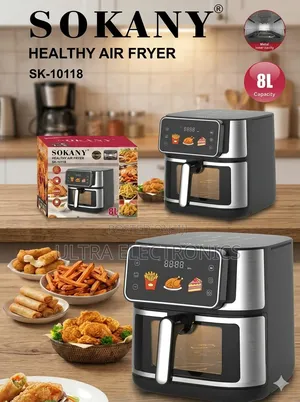 SOKANY 8L Air Fryer Enjoy Delicious, Crispy and Healthier