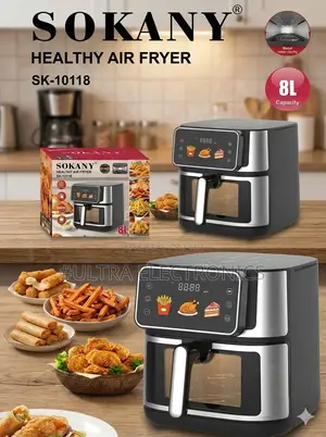 SOKANY 8L Air Fryer Enjoy Delicious, Crispy and Healthier