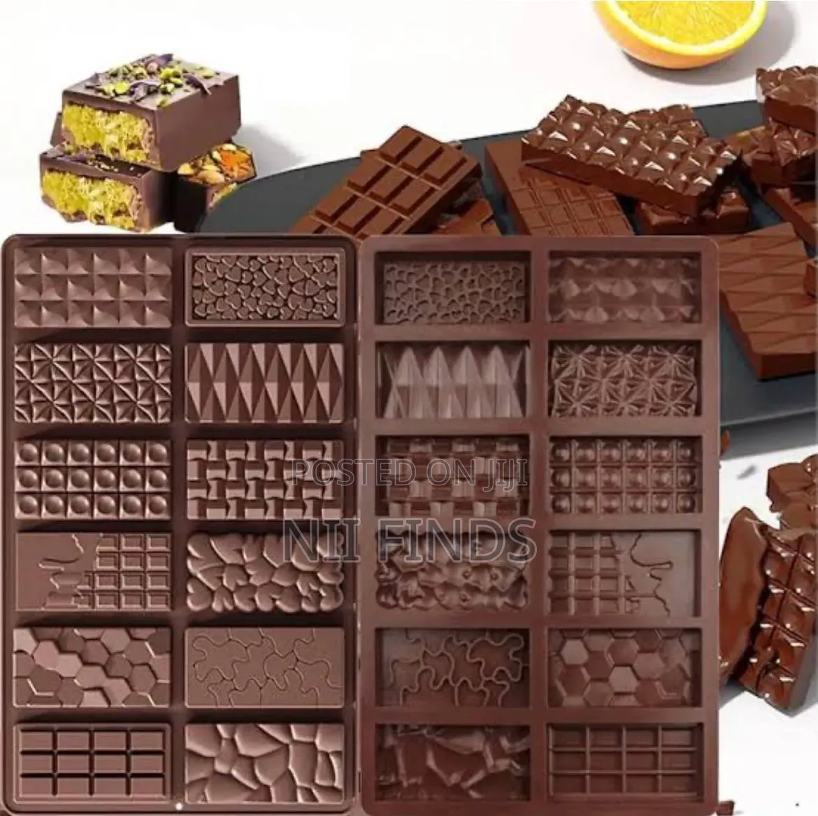 Chocolate Mold 10 Shapes