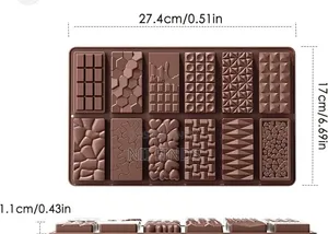 Chocolate Mold 10 Shapes