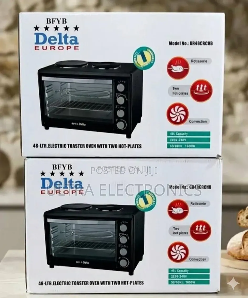 DELTA 48L Mini Oven. Perfect for Baking, Roasting, Grilling,