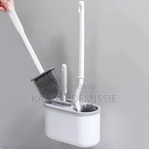 3 in 1 Factory Detachable Handle Toilet Cleaning Brush Set
