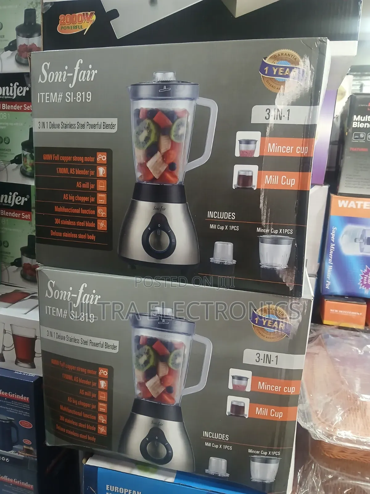 SONIFER Juicer. Perfect for Extracting Delicious Juice Your Favourite