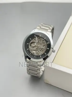 Armani Exchange Hampton Skeleton Watch