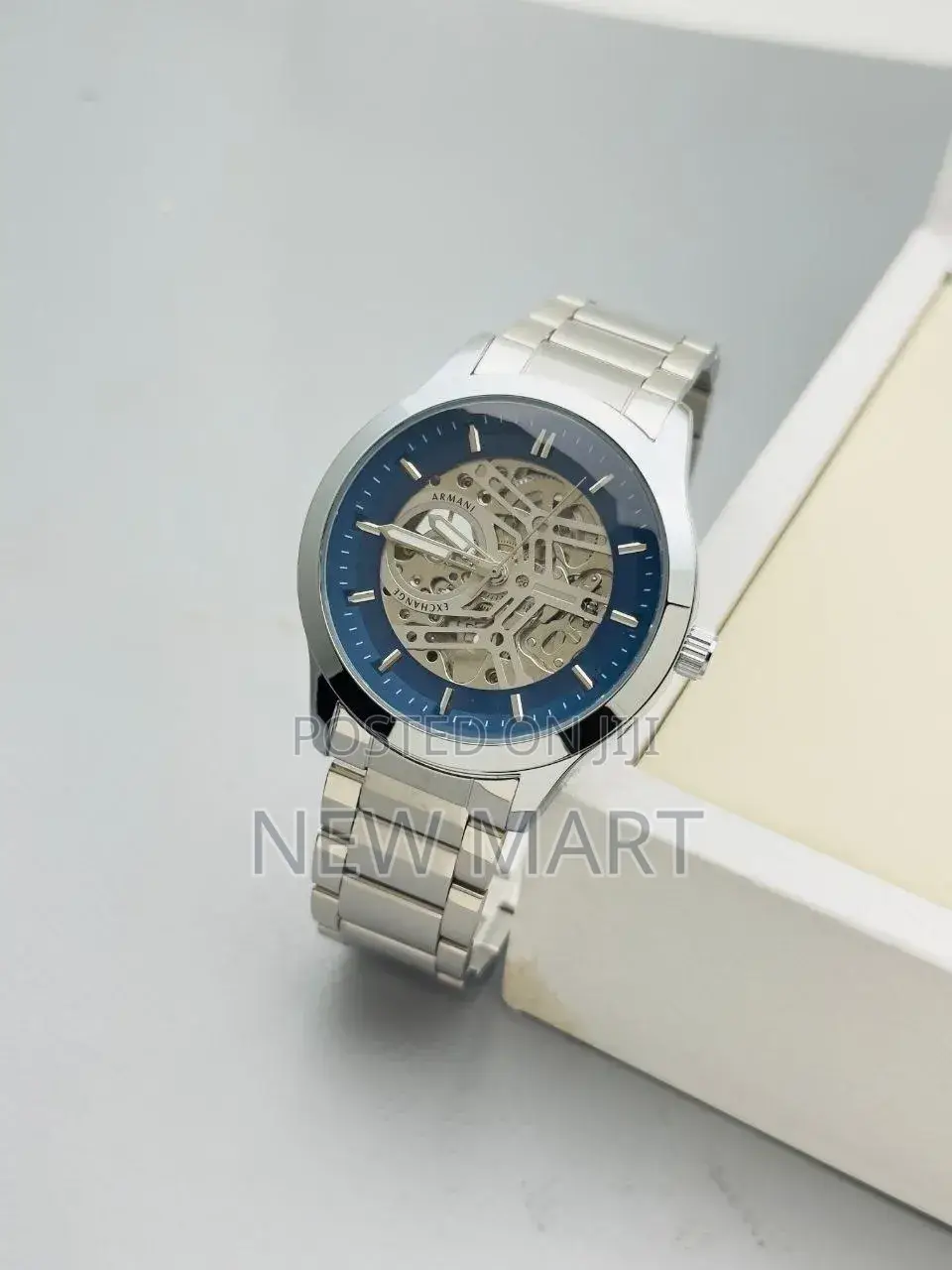 Armani Exchange Hampton Skeleton Watch