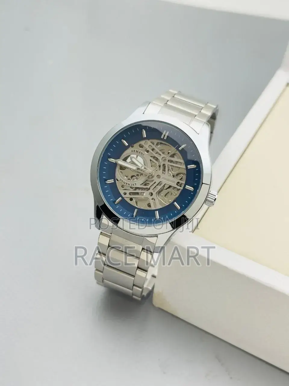 Armani Exchange Hampton Skeleton Men's Watch